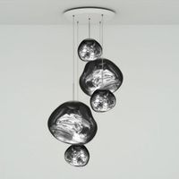 Tom Dixon Melt Large Round LED Hanglamp - Chroom