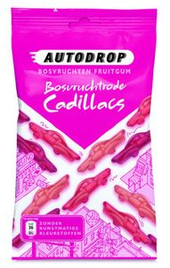 Autodrop Autodrop - Rode Cadillacs 85 Gram 16 Stuks