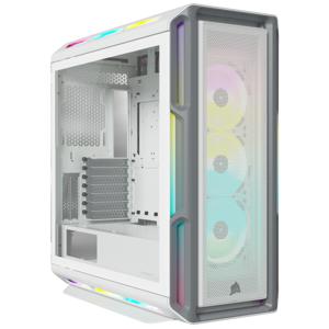 Corsair iCUE 5000T RGB tower behuizing 4x USB-A 3.2 (5 Gbit/s), USB-C 3.2 (5 Gbit/s), Audio, Window-kit