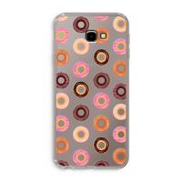 Donuts: Samsung Galaxy J4 Plus Transparant Hoesje