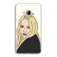 Mary Kate: HTC U Play Transparant Hoesje