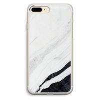 Elegante marmer: iPhone 7 Plus Transparant Hoesje