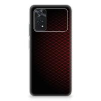 Xiaomi Poco M4 Pro 4G | TPU bumper | Geruit Rood Xiaomi Poco M4 Pro 4G | TPU bumper | Geruit Rood