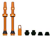 Muc-Off Muc off tubeless valve v2 sv (44mm) colour: orange aluminium