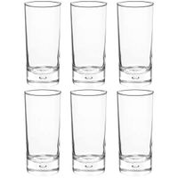 Set van 12x stuks longdrink glazen Georgi 290 ml van glas - thumbnail