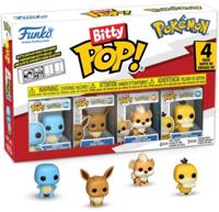 Pokémon Funko Bitty Pop! 4-Pack: Squirtle / Eevee / Growlithe / Psyduck