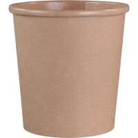 Soepbeker to go | Kraftpapier + PE | 400ml | 16oz | 100mm | bruin | 500 stuks
