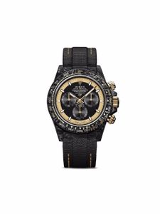 DiW (Designa Individual Watches) montre Daytona Cream Invert 40 mm - Noir