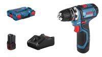 Bosch Blauw GSR 12V-15 FlexiClick Accuschroefboormachine +  GFA  12-B - 06019F6001 - thumbnail