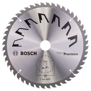 Bosch Accessoires Cirkelzaagblad Precision 250X2X30/-,T48 - 2609256879