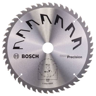 Bosch Accessoires Cirkelzaagblad Precision 250X2X30/-,T48 - 2609256879