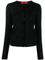 Roberto Collina cardigan à encolure ronde - Noir