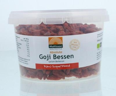Mattisson Bessen goji gedroogd pot bio Mattisson Bessen goji gedroogd pot bio