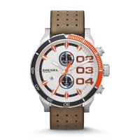 Horlogeband Diesel DZ4310 Leder Beige 24mm - thumbnail