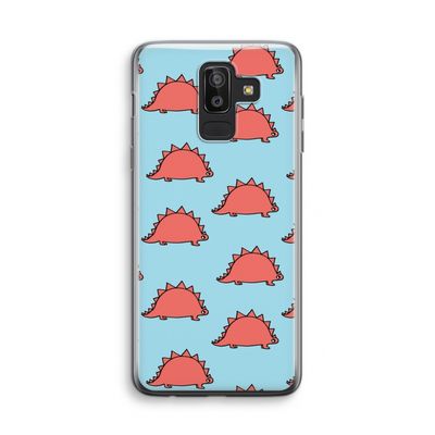 Dinosawrr: Samsung Galaxy J8 (2018) Transparant Hoesje