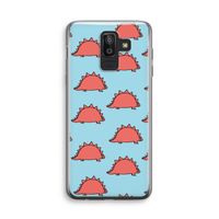 Dinosawrr: Samsung Galaxy J8 (2018) Transparant Hoesje