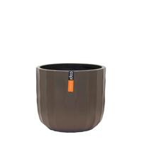 Pot bol Craft 17x15 warm taupe bloempot - Capi europe