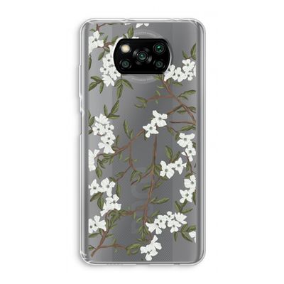 Blossoming spring: Xiaomi Poco X3 NFC Transparant Hoesje