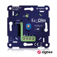 ECODIM | LED Dimmer Zigbee Basic | Druk/Draai | 0-200W | RLC | ECODIM | ECODIM | ECODIM | ECODIM | ECODIM | ECODIM | ECODIM | ECODIM