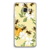 No flowers without bees: Samsung Galaxy A3 (2016) Transparant Hoesje