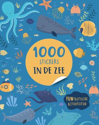 In de zee - 1000 stickers (Paperback)