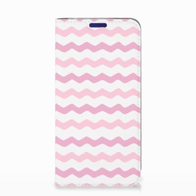 Samsung Galaxy S10e | Hoesje met Magneet | Waves Roze