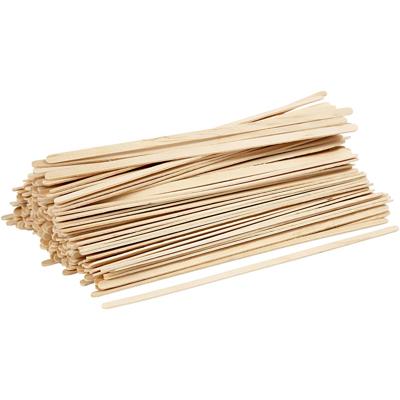 Creativ Company Ijslollystokjes, l: 19 cm, b: 6 mm, naturel, 200 stuk/ 1 doos