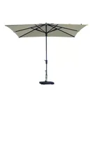 Parasol Syros Luxe Vierkant 280x280cm - Ecru