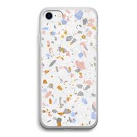 Terrazzo N°8: iPhone SE 2020 Transparant Hoesje