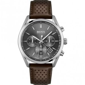 Horlogeband Hugo Boss 1513815 / HB-416-1-14-3487 / 659303072 Leder Bruin 22mm