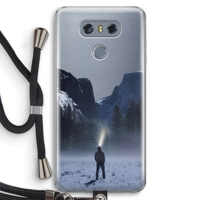 Wanderlust: LG G6 Transparant Hoesje met koord