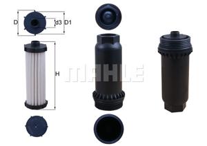 Hydraulische filter, automatische transmissie MAHLE, Diameter (mm)40mm, u.a. für Ford, Volvo, Mitsubishi, Renault, Ford Usa