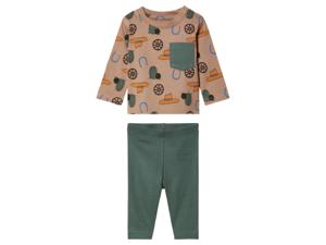 lupilu Babyset (50/56, Beige/groen)