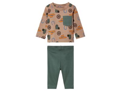 lupilu Babyset (62/68, Beige/groen)