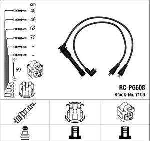 Bougiekabelset RCPG608