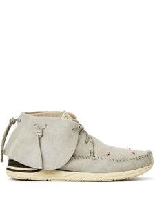 visvim bottines en daim - Gris