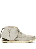 visvim bottines en daim - Gris