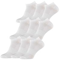 Xtreme Fitness Sneakersokken 9-pack wit-45/47 Xtreme Fitness Sneakersokken 9-pack wit-45/47