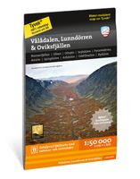 Wandelkaart Fjällkartor 1:50.000 Vålådalen, Lunndörren & Oviksfjällen | Calazo