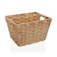 Veelzijdige mand Versa 24 x 19 x 29 cm Met handvatten Beige