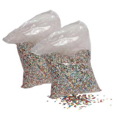 Confetti multikleuren ca. 10 kg Confetti multikleuren ca. 10 kg