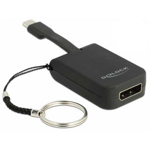 USB-C > DisplayPort 4K 60 Hz - sleutelhanger Adapter