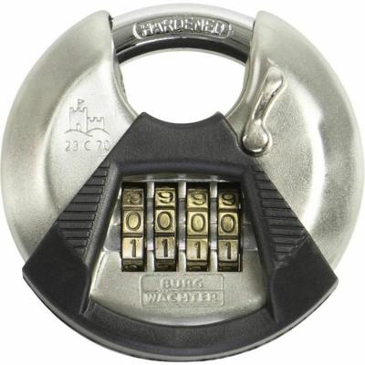 Combinatieslot Burg-Wachter 23 C 70 SB Roestvrij staal Plastic