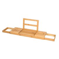 Best Design Tray badbrug 50 tot 90cm verstelbaar bamboe 4016050 - thumbnail