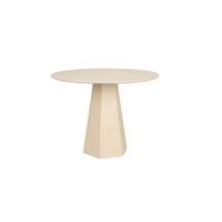 Zuiver Pilar Eettafel Rond100 cm Hout Beige