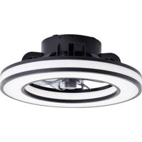 Brilliant Mondello Plafondventilator 26 W (Ø x h) 415 mm x 146 mm Met afstandsbediening, Dimbaar, Met lamparmatuur, Timer