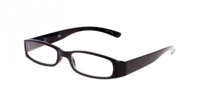 HIP Leesbril zwart small montuur - +2.0