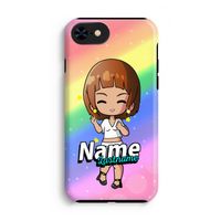Chibi Maker vrouw: iPhone 8 Tough Case