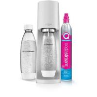 SODASTREAM TERRABILV - Witte TERRA-machine Pack 2 LV-flessen + 1 CQC-wisselcilinder