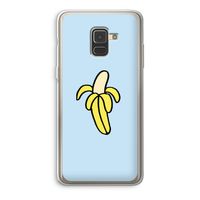 Banana: Samsung Galaxy A8 (2018) Transparant Hoesje